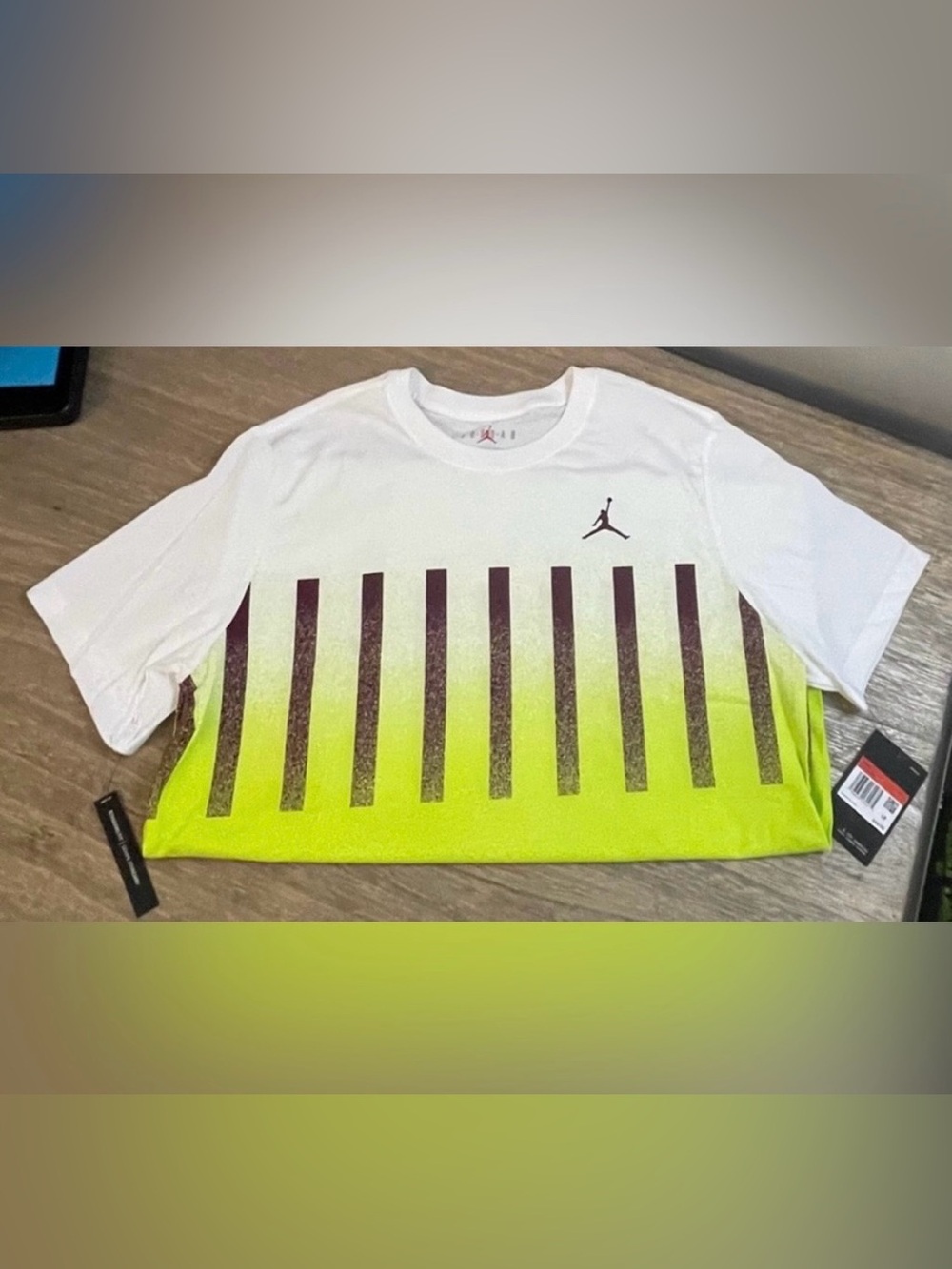 Men’s Jordan Graphic S/S Crewneck T-Shirt, CJ6292-352, Size Large - Picture 8 of 10